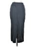 Zara Solid Gray Casual Skirt Size M - photo 2
