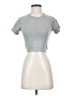 Crz Yoga Silver Short Sleeve Turtleneck Size XS (estimated) - photo 1