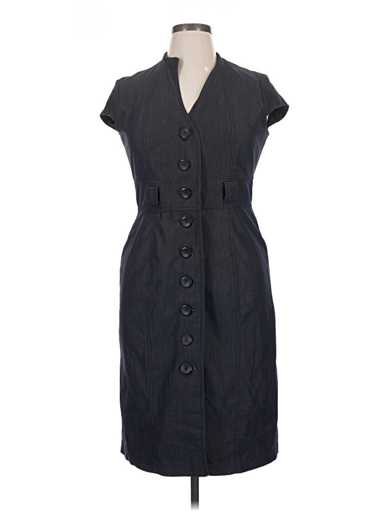 Pre-owned Sandra Darren Casual Dress In Black
