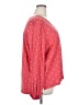 Old Navy Polka Dots Red Long Sleeve Blouse Size XXL - photo 4