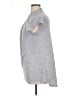 Joan Vass Gray Short Sleeve Top Size XL - photo 5