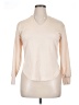 Assorted Brands Ivory Long Sleeve Blouse Size XL - photo 1