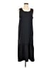 J.Jill Solid Black Casual Dress Size M - photo 1