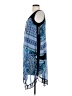 AB Studio 100% Polyester Paisley Blue Casual Dress Size S - photo 5