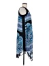 AB Studio 100% Polyester Paisley Blue Casual Dress Size S - photo 4
