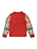 Delia's 100% Acrylic Print Red Pullover Sweater Size 14 - 16 - photo 2