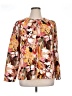 Unbranded Brown Long Sleeve Blouse Size XL - photo 1