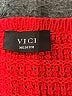 VICI 100% Cotton Red Cardigan Size M - photo 6