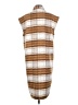 Noisy May Plaid Brown Vest Size XS - photo 2
