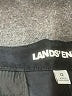 Lands' End Chevron-herringbone Black Casual Pants Size 12 - photo 7