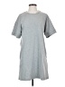 LoveRiche Solid Gray Casual Dress Size S - photo 1