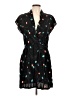 Assorted Brands Print Black Casual Dress Size L (estimated) - photo 1