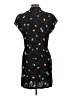 Assorted Brands Print Black Casual Dress Size L (estimated) - photo 2
