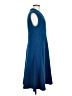 Andrew Marc Solid Blue Cocktail Dress Size 8 - photo 4