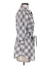 Odille 100% Cotton Gray Sleeveless Blouse Size 4 - photo 4