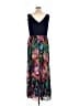 Xscape Blue Casual Dress Size 14 - photo 2