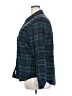 Weatherproof Plaid Teal Long Sleeve Button-Down Shirt Size XXL - photo 5