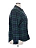 Weatherproof Plaid Teal Long Sleeve Button-Down Shirt Size XXL - photo 4