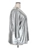 Ruby Rd. Metallic Silver 3/4 Sleeve Top Size 2X - photo 4
