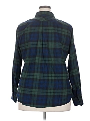 Weatherproof Long Sleeve Button-Down Shirt (view 2)