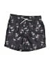 Old Navy 100% Polyester Tropical Black Board Shorts Size 6 - 7 - photo 1