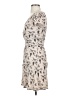 Leifnotes 100% Viscose Print Ivory Casual Dress Size XS - photo 5