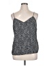 Nine West 100% Polyester Black Tank Top Size XL - photo 1
