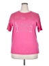 Assorted Brands Pink Short Sleeve T-Shirt Size XXL - photo 1