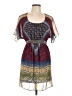 Twenty One 100% Polyester Paisley Blue Casual Dress Size L - photo 1