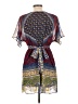 Twenty One 100% Polyester Paisley Blue Casual Dress Size L - photo 2