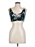 Old Navy Black Blue Swimsuit Top Size L - photo 1