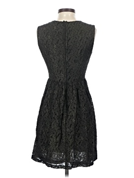 knee length dresses for ladies Ark & Co. Women's Black Fitted Lace Dress Sz S, M, L – iFIVE FASHIONHOUSE main image 1