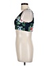 Old Navy Black Blue Swimsuit Top Size L - photo 5