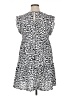 Unbranded Animal Print White Casual Dress Size XL - photo 2