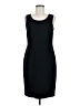 Louben Solid Black Cocktail Dress Size 8 - photo 1