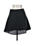 Lyaner Solid Black Casual Skirt Size S - photo 1