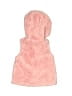 Carter's 100% Polyester Pink Faux Fur Vest 9-12 MO / 12 MO - photo 2