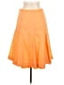 Garnet Hill Solid Orange Formal Skirt Size 8 - photo 2