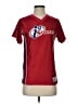 Unbranded 100% Polyester Red Short Sleeve T-Shirt Size S - photo 1