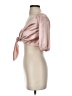 Shein 100% Polyester Pink 3/4 Sleeve Blouse Size 4 - photo 5