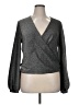 Bisou Bisou Gray Long Sleeve Top Size XL - photo 1