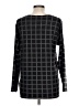Nally & Millie Checkered-gingham Gray Pullover Sweater Size L - photo 2