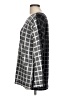 Nally & Millie Checkered-gingham Gray Pullover Sweater Size L - photo 5