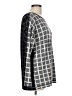 Nally & Millie Checkered-gingham Gray Pullover Sweater Size L - photo 4