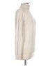 Jeanne Pierre Solid Ivory Turtleneck Sweater Size L - photo 4