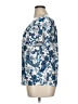 Lavish Blue Short Sleeve Blouse Size XL - photo 5