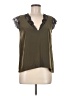 Assorted Brands 100% Viscose Green Sleeveless Blouse One size - photo 1