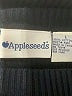 Appleseeds 100% Cotton Black Turtleneck Sweater Size L - photo 7