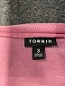 Torrid 100% Cotton Hearts Pink Short Sleeve Top Size 3X Plus (3) - photo 7
