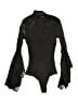 BCBGMAXAZRIA Black Bodysuit Size S - photo 2
